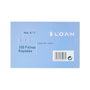 Loan Paquete de 100 fichas rayadas Nº3 10x15 cm