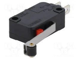Aratas (Formerly Omron Components) Microconmutador SNAP ACTION VX SPDT con palanca y roldana
