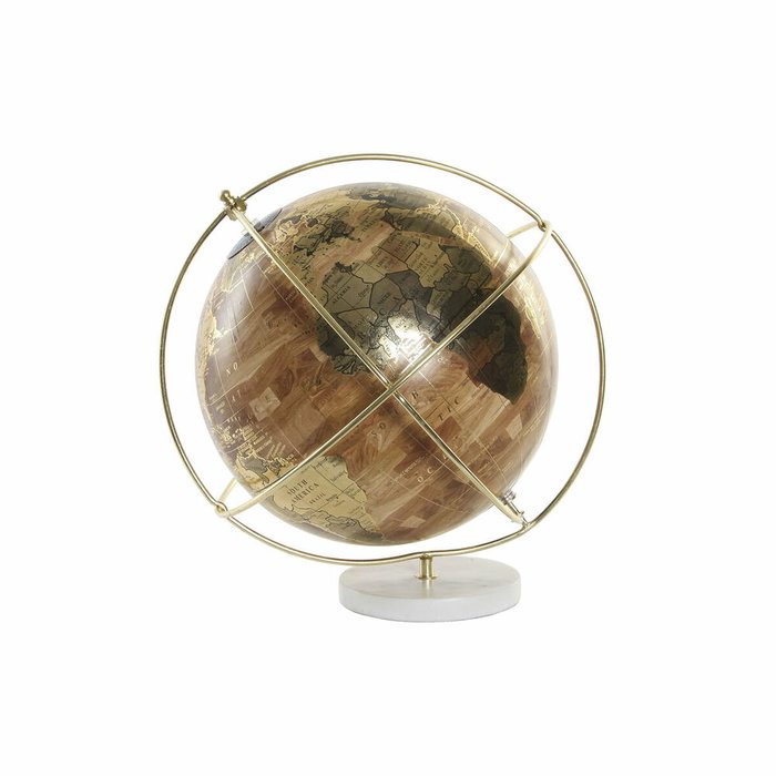 Globo Terraqueo DKD Home Decor Aluminio Mármol PVC (33 x 33 x 33 cm) Globo Terraqueo DKD Home Decor Aluminio Mármol PVC (33 x 33 x 33 cm)