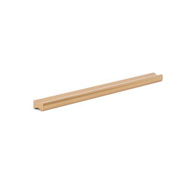 HERRAJES ALK Tirador Aluminio Yokono Acabado Latón Satinado Distancia 160