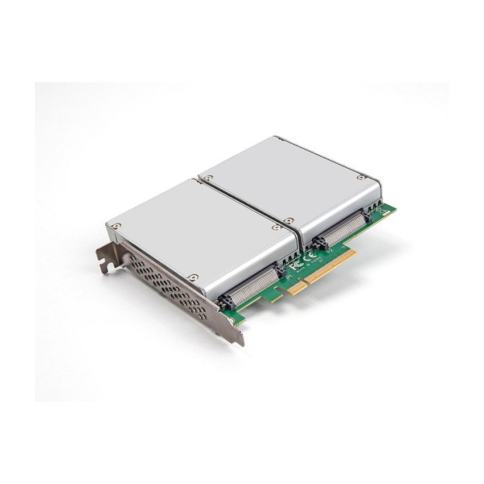 DeLOCK Tarjeta PCIe 4.0 x8 a 2 x Interno U.2 NVMe SFF-8639 - Bifurcación, PCI Express 4.0, U.2, Soporte Windows Server 2022 y Linux