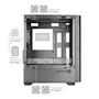 Mars gaming MC-VECTOR MicroATX Negra