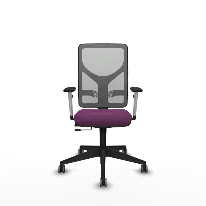 PIQUERAS Y CRESPO Silla de oficina Motilla con mecanismo Sincro/Traslack, Morado y Gris PIQUERAS Y CRESPO Silla de oficina Motilla con mecanismo Sincro/Traslack, Morado y Gris