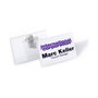 Durable 815719 Portaetiquetas Combinado 40x75mm Pack de 50
