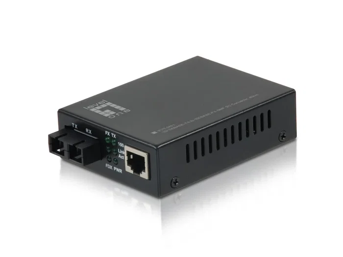 LevelOne FVT - 2401 Convertidor de Medios Fibra Óptica 10 / 100Base - TX a 100Base - FX SC Monomodo 40 km 1310 nm 100 Mbit / s Negro
