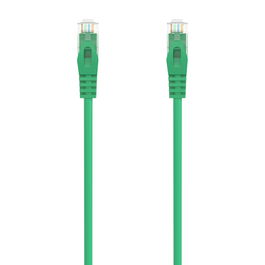 AISENS - CABLE DE RED LATIGUILLO RJ45 LSZH CAT.6A 500 MHZ UTP AWG24, VERDE, 30CM