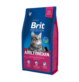 Brit Premium Cat Adulto Pollo 8kg Salsa Hígado Manzana Prebióticos