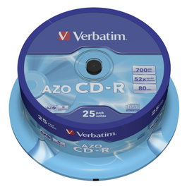 Verbatim DataLifePlus CD-R 700 MB 52x Spindle 25 unidades