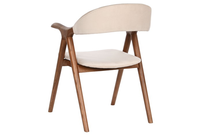 DKD Home Decor Silla Horeca 54 x 81 x 56 cm (2 Unidades) Marron Oscuro Beige