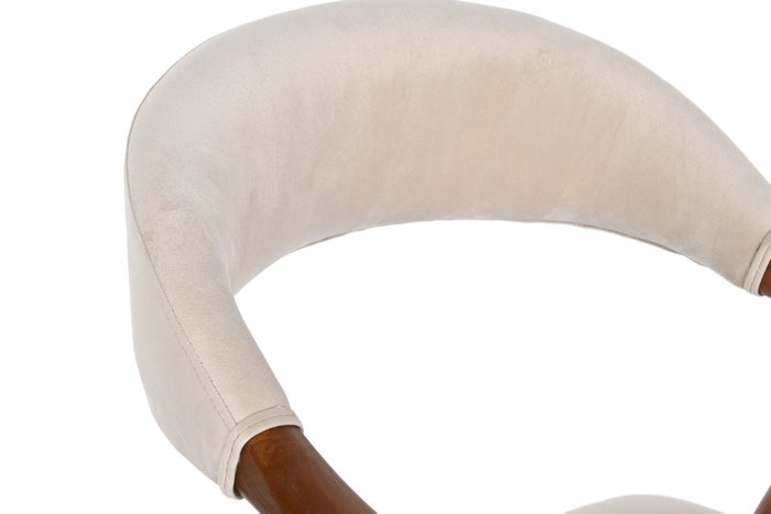 DKD Home Decor Silla Horeca 54 x 81 x 56 cm (2 Unidades) Marron Oscuro Beige