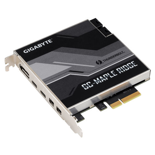Gigabyte GC-MAPLE RIDGE Tarjeta de expansión Intel Thunderbolt 4 Certificada Gigabyte GC-MAPLE RIDGE Tarjeta de expansión Intel Thunderbolt 4 Certificada
