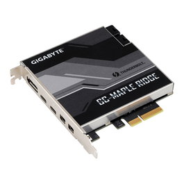 Gigabyte GC-MAPLE RIDGE Intel Thunderbolt 4 Add-in Card 1xDP 2xMini DP 2xThunderbolt 4 40 Gbit/s
