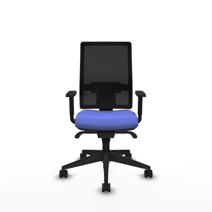 PIQUERAS Y CRESPO Silla de oficina Horna Azul claro con mecanismo Sincro PIQUERAS Y CRESPO Silla de oficina Horna Azul claro con mecanismo Sincro