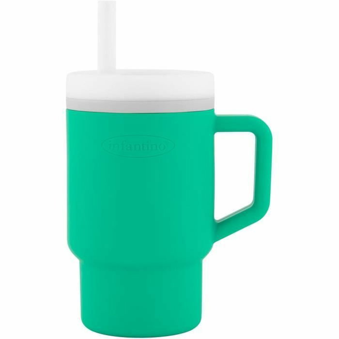 Infantino Mi primera taza - Silicona - Verde abeto Infantino Mi primera taza - Silicona - Verde abeto