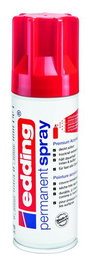 EDDING Pintura Acrílica Permanent Spray 200 ml Rojo Tráfico Brillo