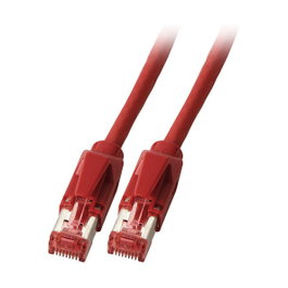 EFB Elektronik Patchkabel Cat.6A S/FTP LSZH 3m Rojo