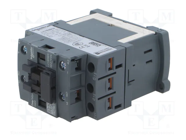 SCHNEIDER ELECTRIC Contactor Easy TeSys LC1E0910BD 3-polar 9A 24VDC