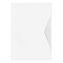ELCO Carpeta de presentación A4 Blanca, pack de 10 unidades