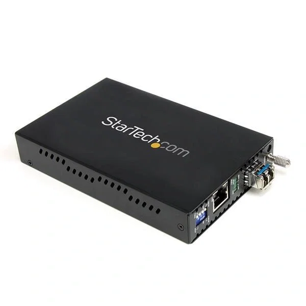 StarTech.com Conversor de Medios Gigabit Ethernet 1Gbps a Fibra Monomodo LC - 40km, 1000Base-LX StarTech.com Conversor de Medios Gigabit Ethernet 1Gbps a Fibra Monomodo LC - 40km, 1000Base-LX