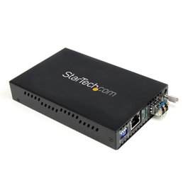 Startech Conversor de Medios Gigabit Ethernet a Fibra Óptica Monomodo LC 40km ET1000S40LC2