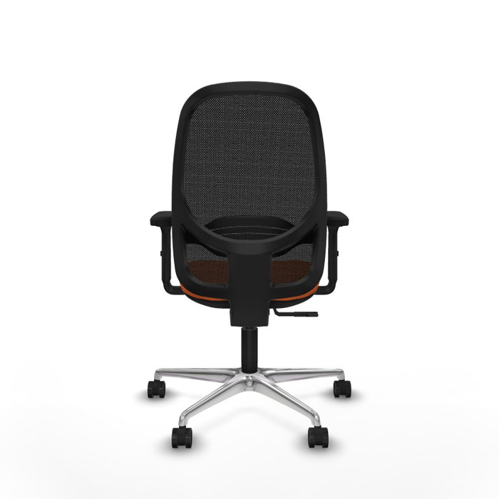 PIQUERAS Y CRESPO Silla de oficina Cilanco con mecanismo Sincro, Naranja y Negro PIQUERAS Y CRESPO Silla de oficina Cilanco con mecanismo Sincro, Naranja y Negro