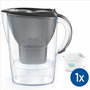 Brita Filtro CARAFE 2.4L BRI4006387124137 Marella Graphite Incluye 1 Cartucho Maxtra Pro All-1