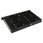Lanview Módulo de Ventilador de Montaje en Rack 1U, con 4 Fans y Termostato Digital, Flujo de Aire 560 m3/hora para Refrigeración de Rack de Red/Servidor