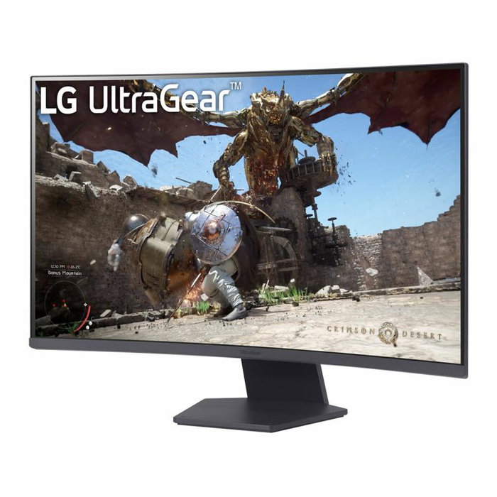 LG Ultragear 32 Pulgadas Monitor Gaming 32GS60QC-B 2560x1440 165Hz 1ms HDR10 HDMI DisplayPort