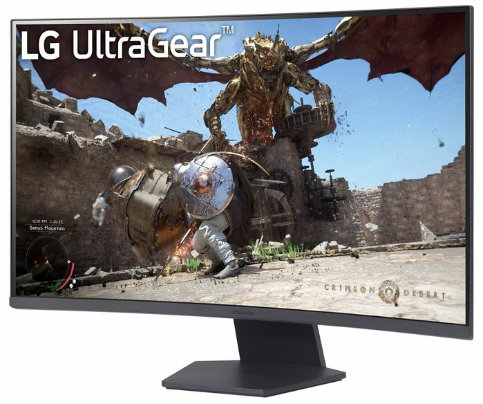 LG UltraGear 32GS60QC-B Monitor Gaming Curvo 32 pulg QHD 180Hz 1ms VA