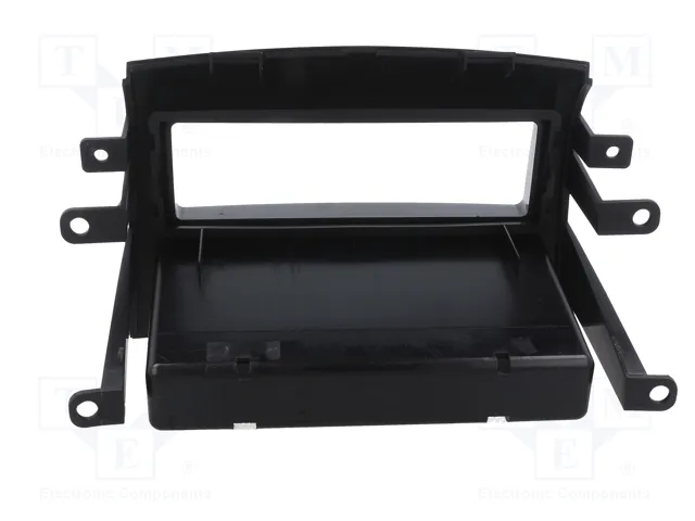 METRA Bastidor de montaje de radio Toyota Sienna 2004-2010 1 DIN Negro