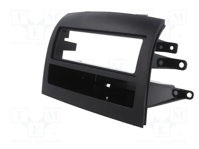 METRA Bastidor de montaje de radio Toyota Sienna 2004-2010 1 DIN Negro