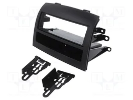 METRA Bastidor de montaje de radio Toyota Sienna 2004-2010 1 DIN Negro