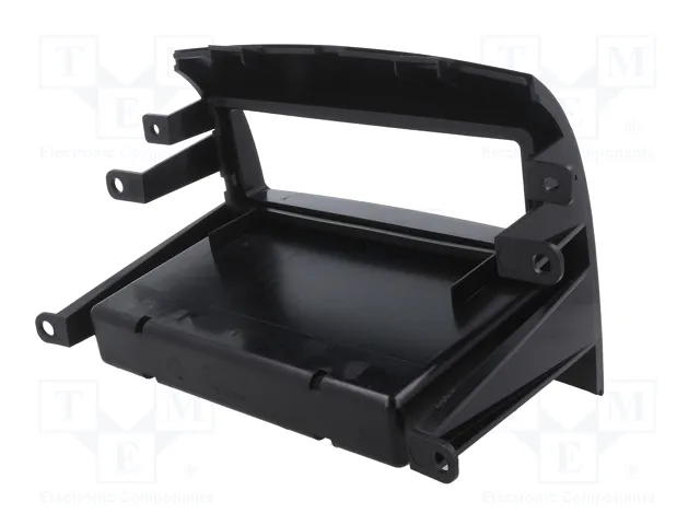 METRA Bastidor de montaje de radio Toyota Sienna 2004-2010 1 DIN Negro