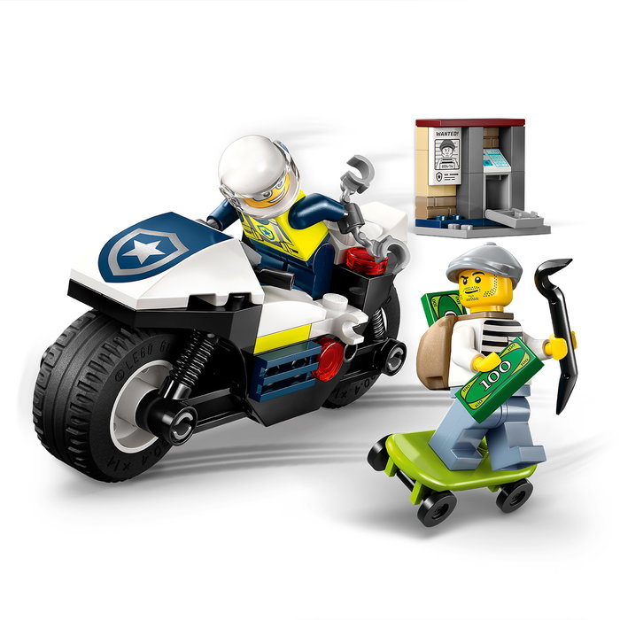 LEGO City Persecución en Moto de Policía 60455