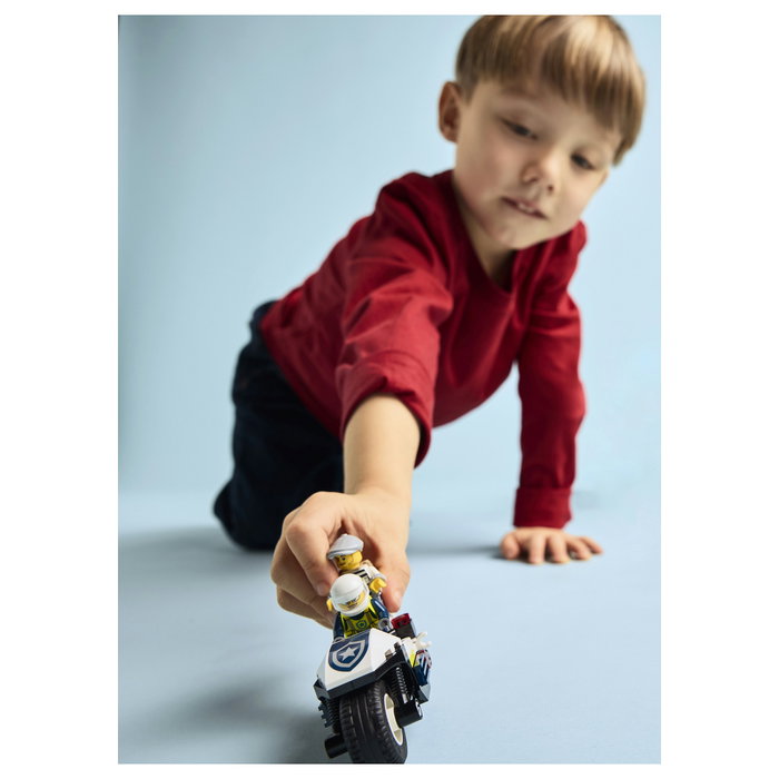 LEGO City Persecución en Moto de Policía 60455