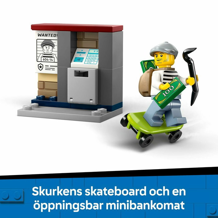 LEGO City Persecución en Moto de Policía 60455