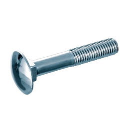 UCAFIX Tornillo de rosca para metal DIN 603 métrica M-8 de 140 mm