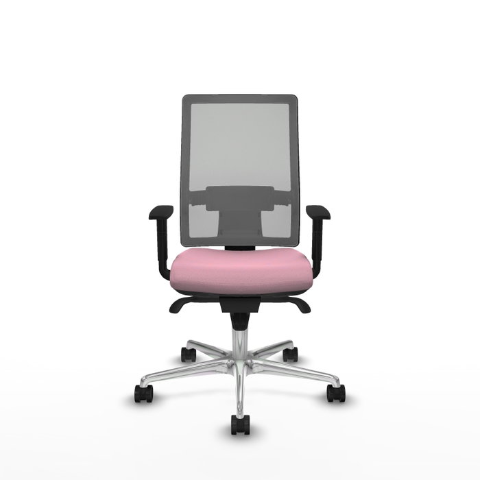 PIQUERAS Y CRESPO Silla de oficina Horna Rosa y Gris PIQUERAS Y CRESPO Silla de oficina Horna Rosa y Gris