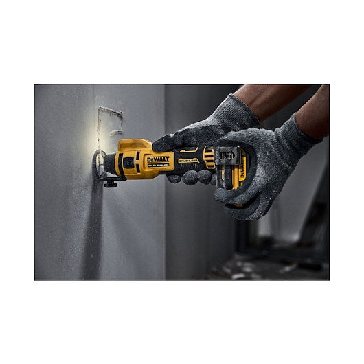 DeWalt DCE555N-XJ Fresadora sin cable para paneles de yeso