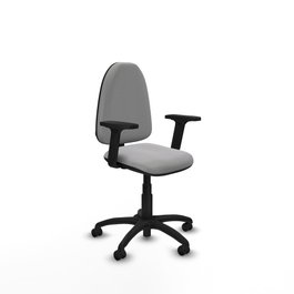 PIQUERAS Y CRESPO Silla de oficina Aýna Gris claro con Brazos 2D