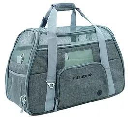 Freedog Transportin Crossworld Gris 51 x 23 x 35 cm