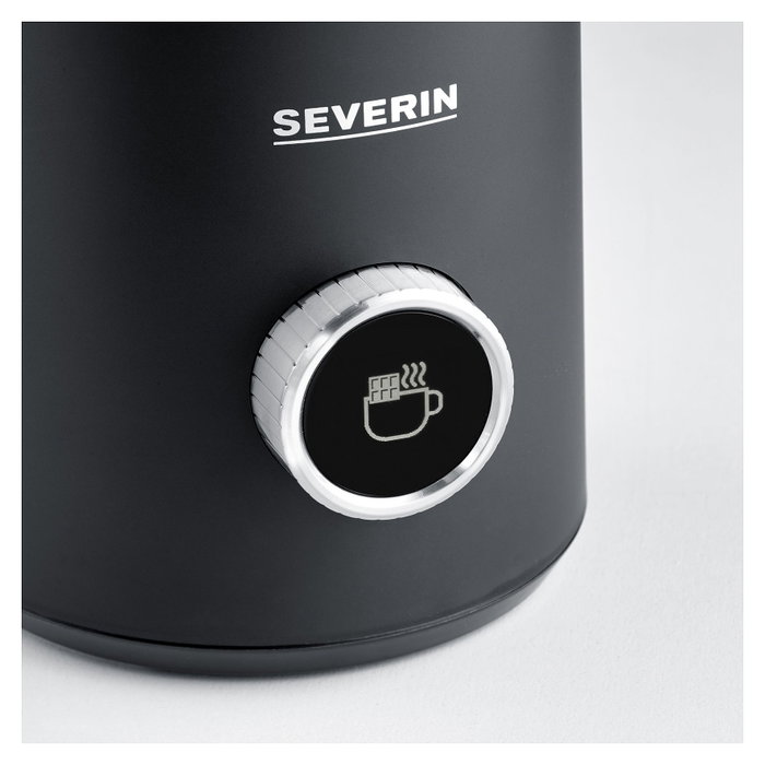 Severin Spuma 700 Plus Espumador y Calentador de Leche Automático 500 W 0.7L Negro/Acero Inoxidable - SM3587