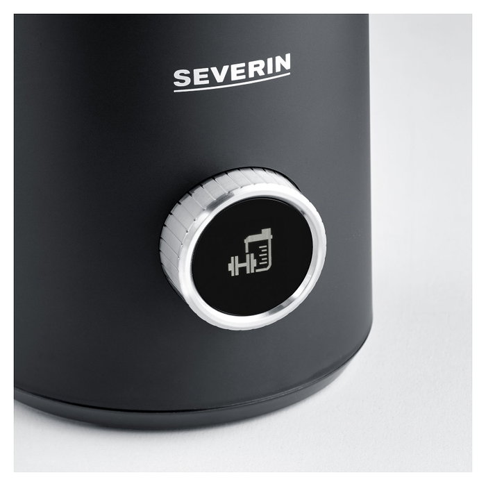 Severin Spuma 700 Plus Espumador y Calentador de Leche Automático 500 W 0.7L Negro/Acero Inoxidable - SM3587