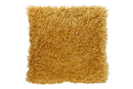 DKD Home Decor Cojín de Poliéster Mostaza 45x45 cm (Pack de 2)