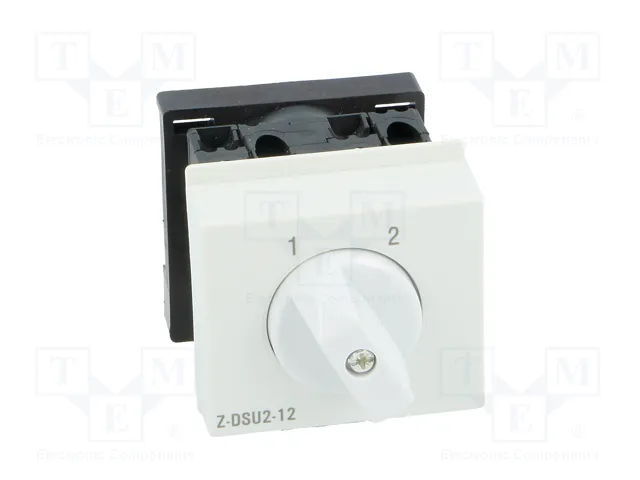 EATON ELECTRIC Interruptor de rotación Z-DSU2-12 DPDT 20A 250VAC EATON ELECTRIC Interruptor de rotación Z-DSU2-12 DPDT 20A 250VAC