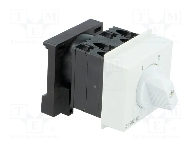 EATON ELECTRIC Interruptor de rotación Z-DSU2-12 DPDT 20A 250VAC EATON ELECTRIC Interruptor de rotación Z-DSU2-12 DPDT 20A 250VAC