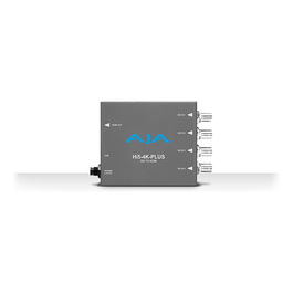AJA Hi5-4K-Plus Conversor 3G-SDI a HDMI 4K Video y Audio, 4096x2160, 480i, 576i, 720p, 1080i, 1080p, 2160p, BNC, Gris