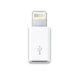 3go Adaptador Micro-USB B a Lightning A200 Blanco