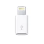 3GO Adaptador A200 Conector Micro-USB a Lightning 8 Pin para iPhone, iPad, iPod - Blanco