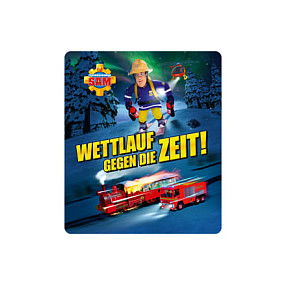 Tonies Figur Hörfigur Feuerwehrmann Sam Wettlauf gegen die Zeit - Toniebox Zubehör - Juguete musical con 5 canciones, 60 min